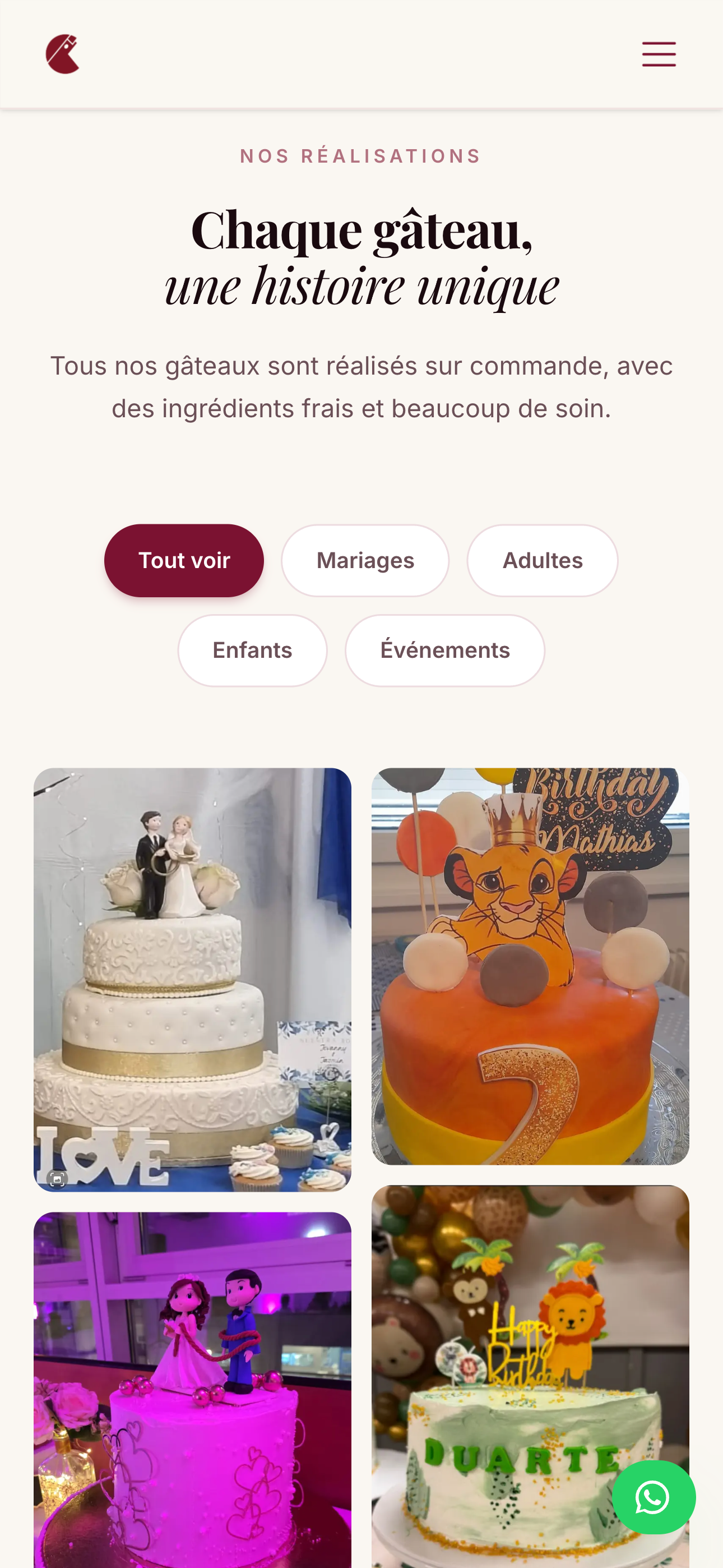 Aperçu du site Cocina de Chanyz